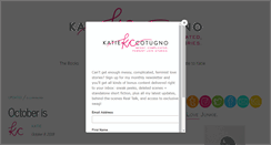 Desktop Screenshot of katiecotugno.com